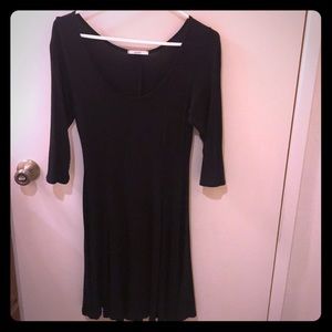 Black long sleeve dress